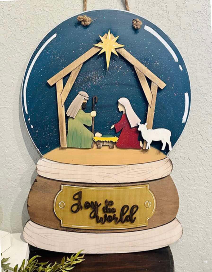 nativity globe