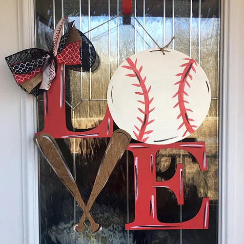 19x21 Baseball Love